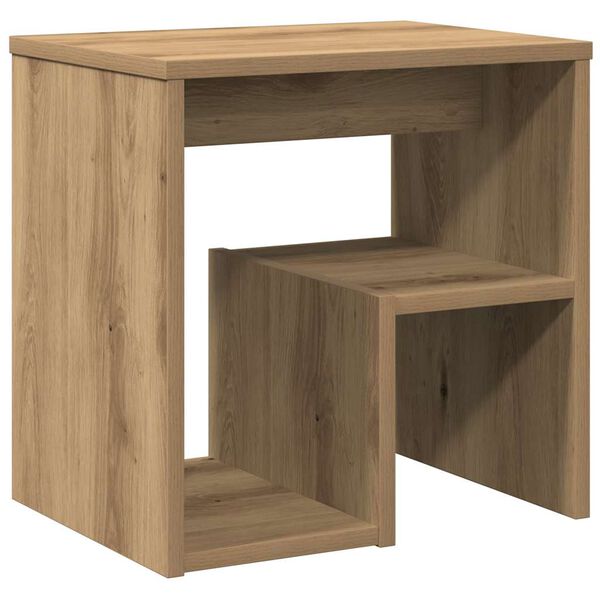 vidaXL Bedside Cabinet Artisan Oak 40x30x40 cm Engineered Wood