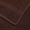 vidaXL Towels "FROGN" 4 pcs Brown 100x200 cm 360 gsm