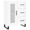 vidaXL Sideboard High Gloss White 69,5x34x90 cm Engineered Wood