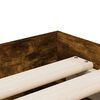 vidaXL Bed Frame with Drawers without Mattress Smoked Oak 90x200 cm