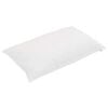 vidaXL All-Season Duvet with Pillow 2 pcs White Microfiber