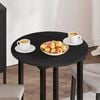 vidaXL Table Top Black 60 x 60 x 1.5 cm Engineered Wood