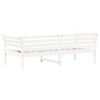 vidaXL Day Bed without Mattress White 80x200 cm Solid Wood Pine