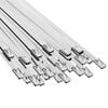 vidaXL Cable Tie 25 pcs 4.6 x 350 mm Silver