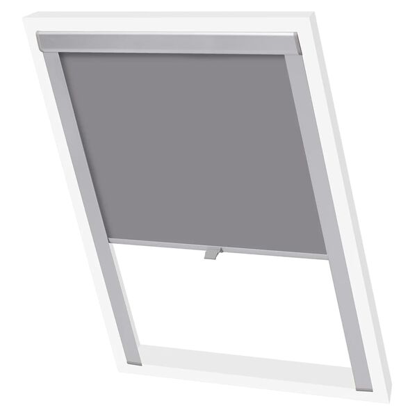 vidaXL Blackout Roller Blind Grey MK04