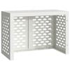 vidaXL Air Conditioner Cover White 100 x 50 x 70 cm Steel