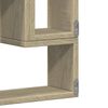 vidaXL Wall Shelf Sonoma Oak 96x12x64 cm Engineered Wood