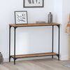 vidaXL Console Table Old wood 101 x 30.5 x 75 cm Engineered wood