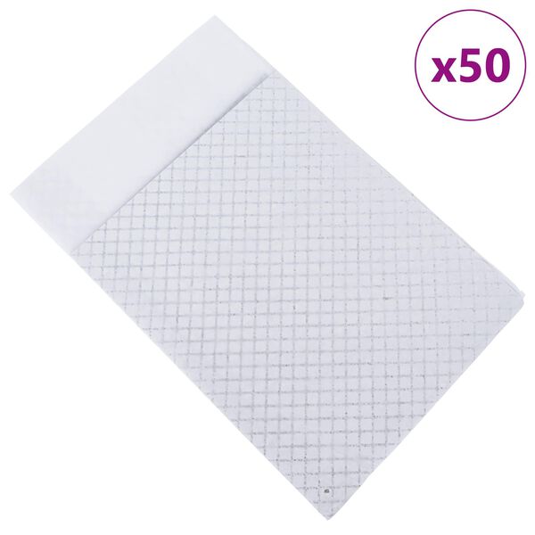 vidaXL Non-woven Fabric Pet Training Pad 50 pcs 90 x 60 cm