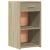 vidaXL Bedside Cabinets 2 pcs Sonoma Oak 35x34x65 cm Engineered Wood