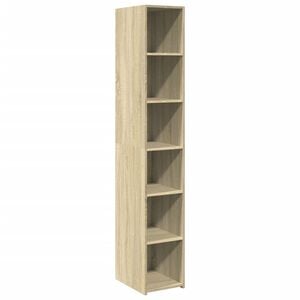 vidaXL Highboard Sonoma Oak 30x41x185 cm Engineered Wood