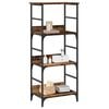 vidaXL Book Cabinet Old Wood 50x33x117.5 cm Engineered Wood