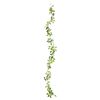 vidaXL Christmas Flower Garlands 6 pcs White 200 cm