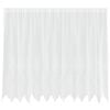 vidaXL Lace Curtain White 140 x 300 cm Polyester