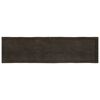 vidaXL Table Top Dark Brown 200x50x(2-6) cm Treated Solid Wood Live Edge
