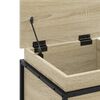 vidaXL Storage Box with Lid Sonoma Oak 40x40x51.5 cm Engineered Wood