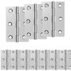 vidaXL Hinge 48 pcs 54 x 34 x 5 mm Silver Steel
