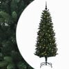 vidaXL Artificial Christmas Tree with Bauble 150 cm 150 LEDs