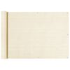 vidaXL Balcony Screen Cream 75x300 cm HDPE