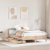 vidaXL Bed Frame without Mattress 140x190 cm Solid Wood Pine
