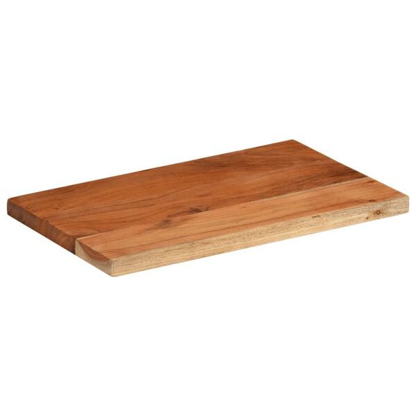 vidaXL Table Top 50x30x2.5 cm Rectangular Solid Wood Acacia