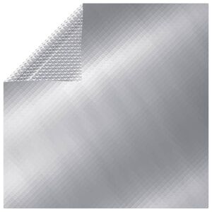 vidaXL Pool Cover | Silver | Thick PE Film with Air Chambers | Extra Large