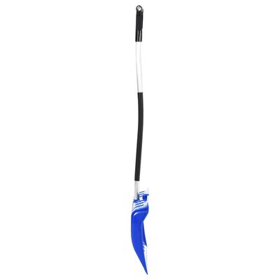 vidaXL Snow Shovel Blue 145 cm Aluminium