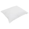 vidaXL Duvet with Pillow 2 pcs White Microfiber