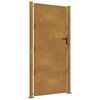 vidaXL Garden Gate 100x200 cm Corten Steel