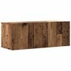 vidaXL Wall Mounted TV Cabinet Old Wood 80x30x30 cm Engineered Wood