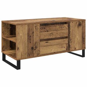 vidaXL Coffee Table Old Wood 102 x 44.5 x 50 cm Engineered Wood