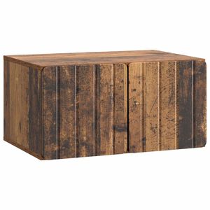 vidaXL Wall-Mounted TV Cabinet Wall-mounted Old Wood 59.5 x 41 x 30 cm