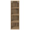 vidaXL Hanging Cabinet Artisan Oak 30 x 29.5 x 100 cm Engineered Wood