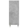 vidaXL Sideboard Concrete Grey 34.5x32.5x90 cm Engineered Wood
