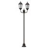 vidaXL Garden Light 68 x 20 x 235 cm Aluminium and Glass