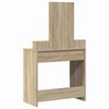 vidaXL Dressing Table Sonoma Oak 79 x 41 x 140 cm Engineered Wood