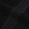 vidaXL Towels "FROGN" 2 pcs Black 100x200 cm 360 gsm