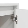 vidaXL Wall-Mounted Bedside Cabinets 2 pcs White 38x34x40 cm