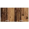 vidaXL Hanging Cabinet Old Wood 80 x 31 x 40 cm Engineered Wood