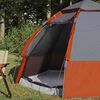 vidaXL Instant Tent Folding Grey and Orange 280 x 280 x 160 cm Steel