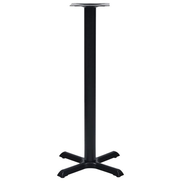 vidaXL Bistro Table Leg Black 56x56x107 cm Cast Iron
