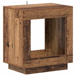 vidaXL Side Table Old Wood 60 x 40 x 65 cm Engineered Wood