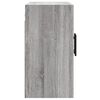vidaXL Wall Cabinet Grey Sonoma 60x31x60 cm Engineered Wood