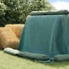 vidaXL Silo Cover Green 24 x 5 m HDPE