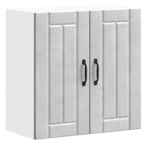 vidaXL Kitchen Wall Cabinet Lucca Concrete Grey Engineered Wood