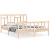 vidaXL Bed Frame without Mattress 160x200 cm Solid Wood Pine