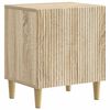vidaXL Bedside Cabinet Sonoma Oak 43 x 34.5 x 50 cm Engineered Wood
