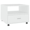 vidaXL Coffee Table White 55x55x40 cm Engineered Wood