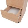 vidaXL Drawer Unit 33x45x60 cm Oak