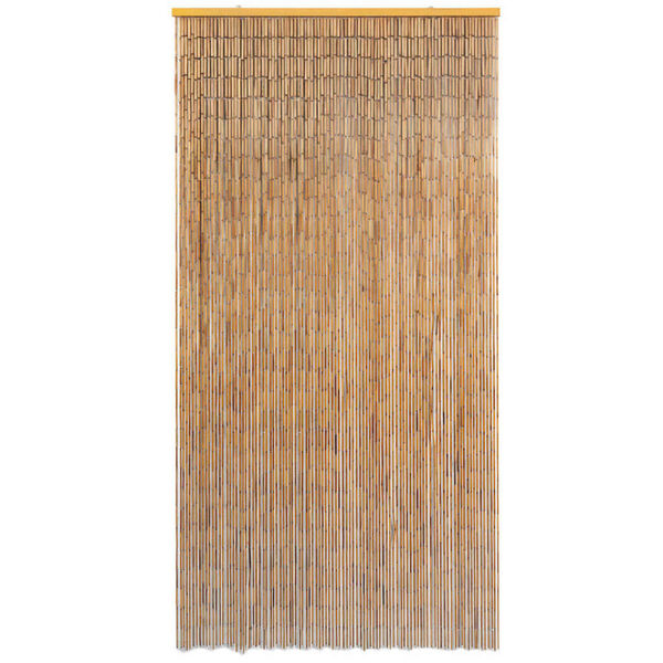vidaXL Insect Door Curtain Bamboo 100x200 cm